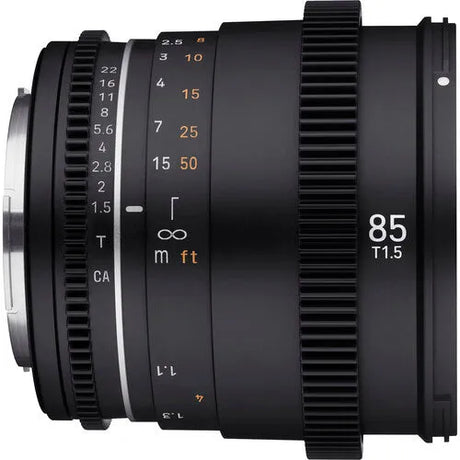 Samyang 85mm T1.5 VDSLR MK2 Cine Lens (EF Mount) - BHM Store