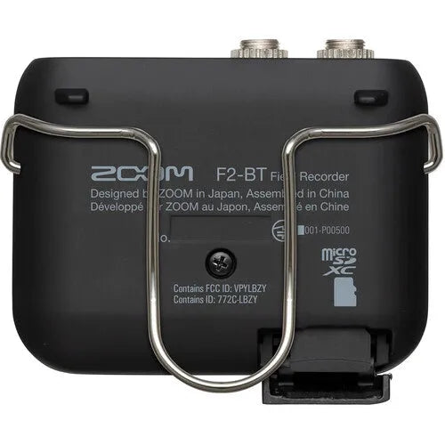 Zoom F2-BT Ultracompact Bluetooth-Enabled Portable Field Recorder with Lavalier Microphone - BHM Store