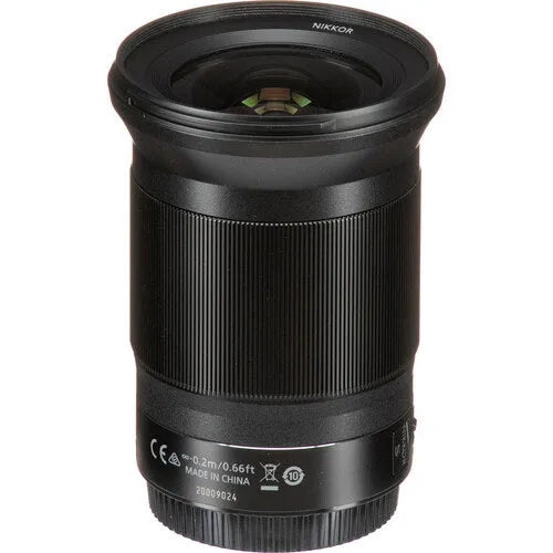 Nikon NIKKOR Z 20mm f/1.8 S Lens - BHM Store