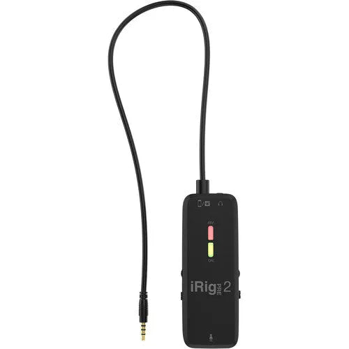 IK Multimedia iRig Pre 2 Ultracompact XLR Microphone Interface - BHM Store