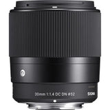 Sigma 30mm f/1.4 DC DN Contemporary Lens (Leica L) - BHM Store