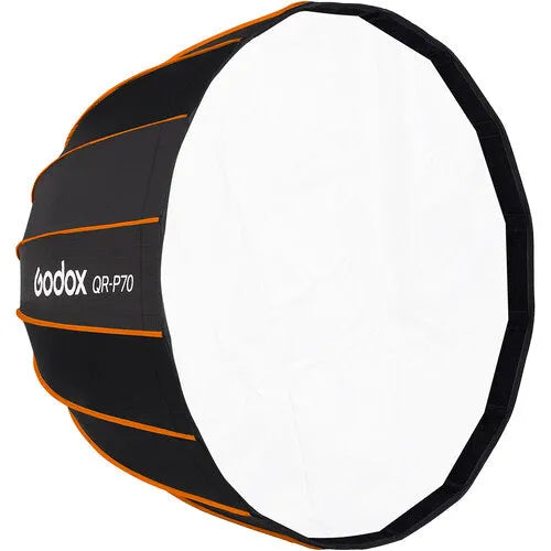 Godox P70 Quick Release Parabolic Softbox with Bowens Mount & Grid (70cm) - BHM Store