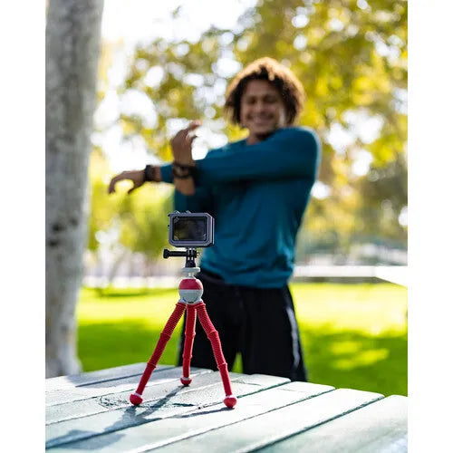 JOBY Podzilla Medium Tabletop Tripod Kit (Red) - BHM Store