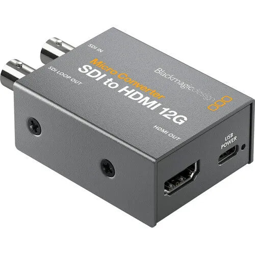 Blackmagic Design Micro Converter SDI to HDMI 12G with Power Supply