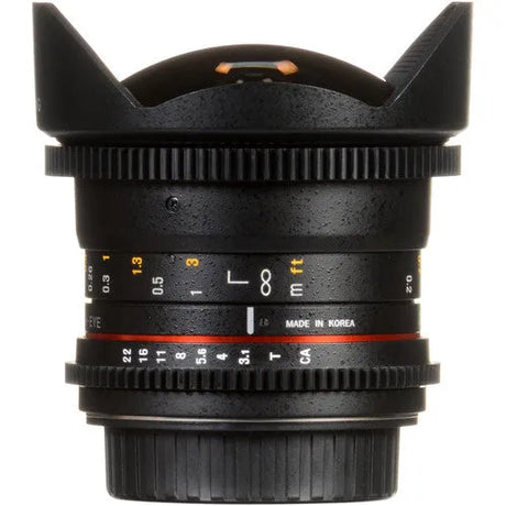 Samyang 12mm T3.1 VDSLR Cine Fisheye Lens for Nikon F Mount - BHM Store