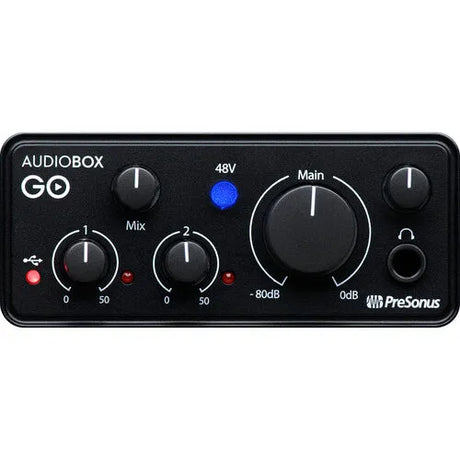 PreSonus AudioBox GO USB-C Audio Interface - BHM Store