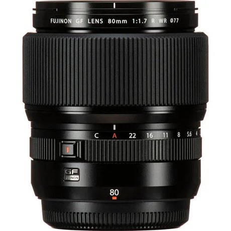 FUJIFILM GF 80mm f/1.7 R WR Lens (FUJIFILM G) - BHM Store