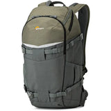 Lowepro Flipside Trek BP 350 AW Backpack (Gray/Dark Green) - BHM Store