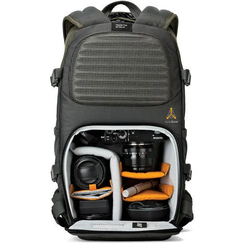 Lowepro Flipside Trek BP 250 AW Backpack (Gray/Dark Green) - BHM Store