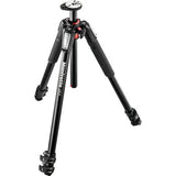 Manfrotto 502AH Video Head & MT055XPRO3 Aluminum Tripod Kit - BHM Store