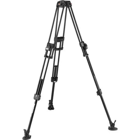 Manfrotto 608 Nitrotech Fluid Head with 645 FAST Twin Aluminum Tripod System and Bag - BHM Store