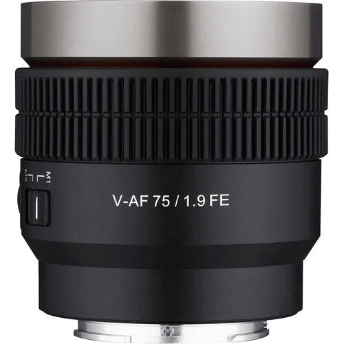 Samyang Cine V-AF 75mm T1.9 FE Lens (Sony E-Mount) - BHM Store