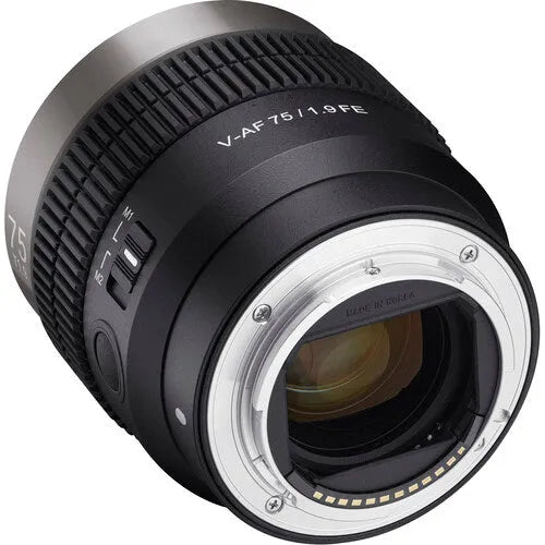 Samyang Cine V-AF 75mm T1.9 FE Lens (Sony E-Mount) - BHM Store