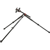 Manfrotto MK055XPRO3-3W Aluminum Tripod with 3-Way Pan/Tilt Head - BHM Store