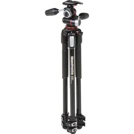 Manfrotto MK190XPRO3-3W Aluminum Tripod with 3-Way Pan/Tilt Head - BHM Store