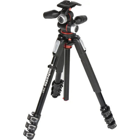 Manfrotto MK190XPRO4-3W Aluminum Tripod with 3-Way Pan/Tilt Head - BHM Store