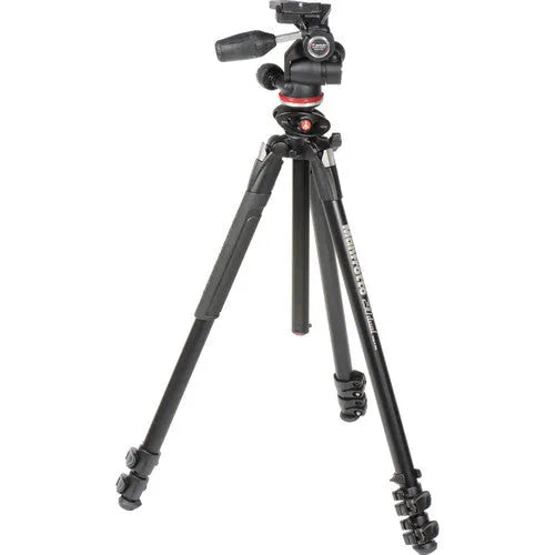 Manfrotto 290 Dual Aluminum Tripod with 3-Way Pan/Tilt Head - BHM Store