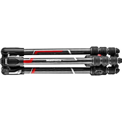 Manfrotto Befree Advanced Carbon Fiber Travel Tripod with 494 Ball Head (Twist Locks, Black) - BHM Store