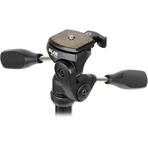 SLIK 三脚ヘッド SLI SH-705E HEAD (340DX/400DX) 三脚、一脚アクセサリー ブラック SLIK 三脚ヘッド SLI SH-705E HEAD (340DX&frasl;400DX) 三脚、一脚