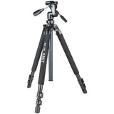 Slik Pro 700 DX Tripod with 700DX 3-Way, Pan-and-Tilt Head (Black) - BHM Store