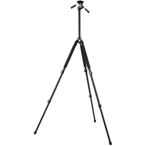 Slik Pro 700 DX Tripod with 700DX 3-Way, Pan-and-Tilt Head (Black) - BHM Store