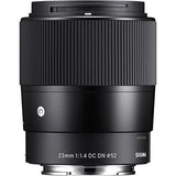 Sigma 23mm f/1.4 DC DN Contemporary Lens (Sony E) - BHM Store