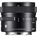 Sigma 17mm f/4 DG DN Contemporary Lens (Sony E) - BHM Store