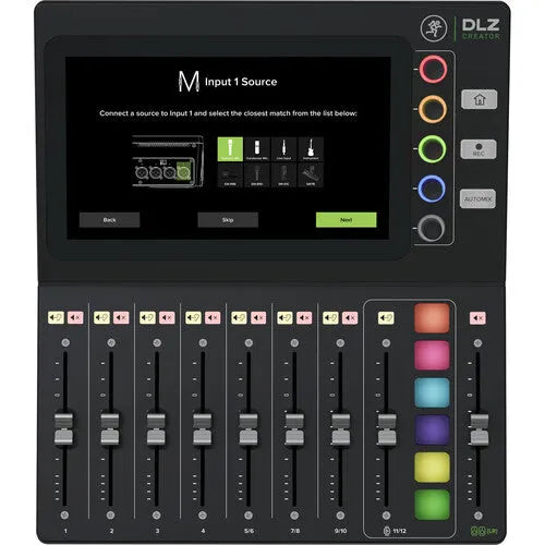 Mackie DLZ Creator Adaptive Digital Mixer with Mix Agent Technology - BHM Store