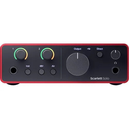 Focusrite Scarlett Solo USB-C Audio Interface (4th Generation) - BHM Store