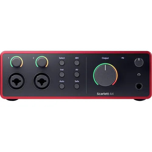 Focusrite Scarlett 4i4 USB-C Audio/MIDI Interface (4th Generation) - BHM Store