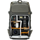 Lowepro Flipside Trek BP 450 AW Backpack (Gray/Dark Green) - BHM Store