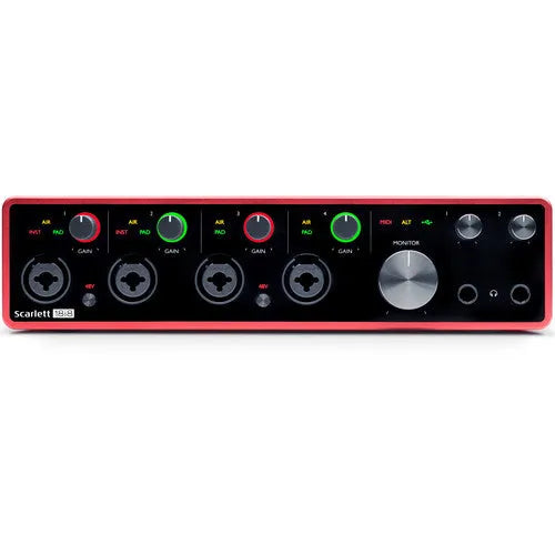 Focusrite Scarlett 18i8 USB-C Audio/MIDI Interface (3rd Generation) - BHM Store