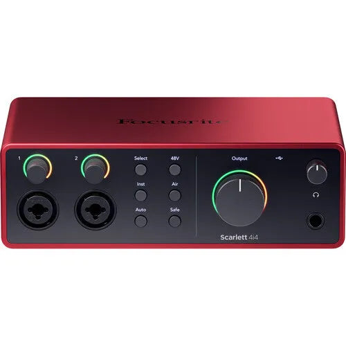 Focusrite Scarlett 4i4 USB-C Audio/MIDI Interface (4th Generation) - BHM Store