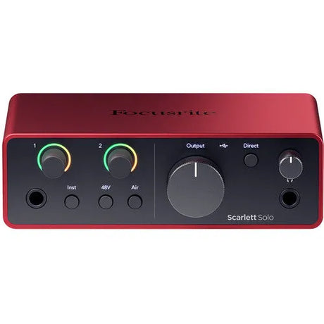 Focusrite Scarlett Solo USB-C Audio Interface (4th Generation) - BHM Store