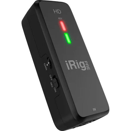 IK Multimedia iRig Pre HD Audio Interface with Mic Pre - BHM Store