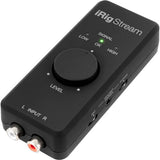 IK Multimedia iRig Stream Ultracompact 2x2 Audio Interface for Computers, Smartphones, and Tablets - BHM Store