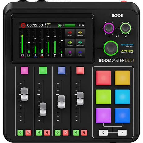 RODE RODECaster Duo Integrated Audio Production Studio (Black) - BHM Store