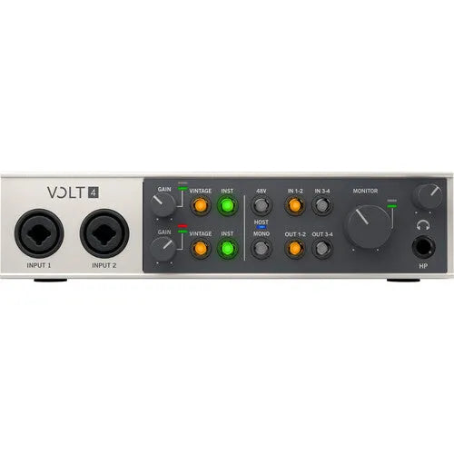 Universal Audio Volt 4 Portable 4x4 USB Audio/MIDI Interface - BHM Store