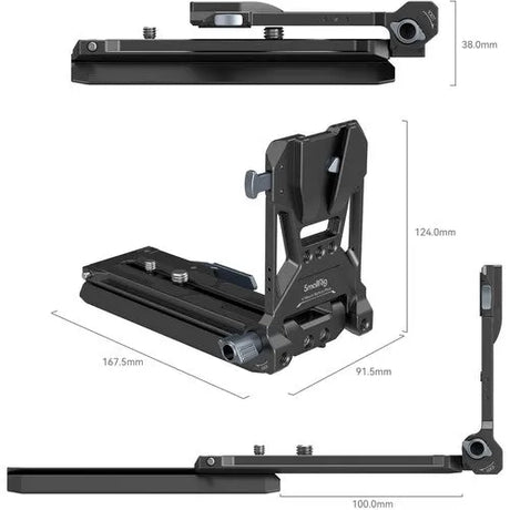 SmallRig V-Lock Battery Plate with 15mm LWS Base Kit for Small Cinema Cameras - BHM Store