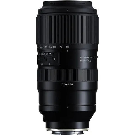 Tamron 50-400mm f/4.5-6.3 Di III VC VXD Lens (Sony E) - BHM Store