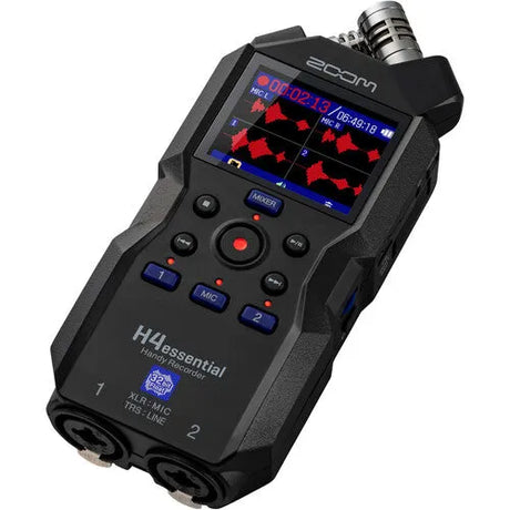 Zoom H4essential 4-Track 32-Bit Float Portable Audio Recorder - BHM Store