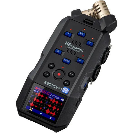 Zoom H6essential 6-Track 32-Bit Float Portable Audio Recorder - BHM Store