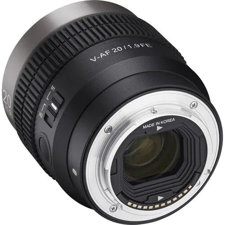 Samyang Cine V-AF 20mm T1.9 FE Lens (Sony E) - BHM Store