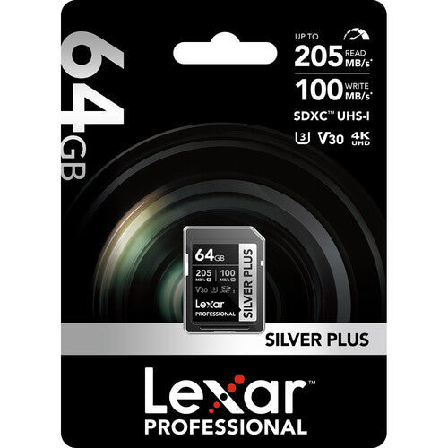 Lexar Professional SILVER PLUS UHS-I SDXC Memory Card