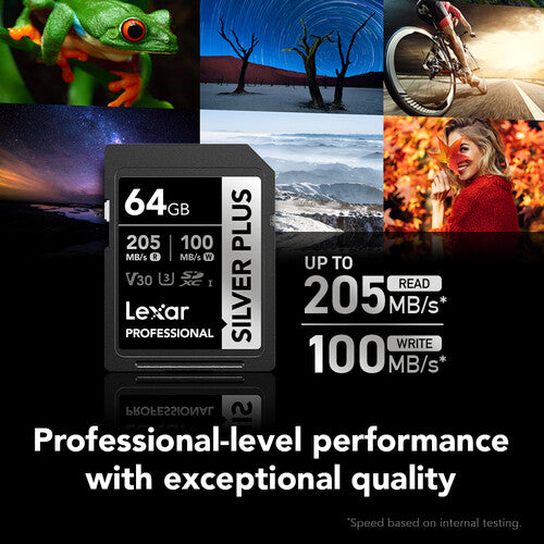 Lexar Professional SILVER PLUS UHS-I SDXC Memory Card