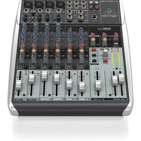 Behringer XENYX Q1204USB Premium Analog 12-Input Mixer with USB/Audio Interface (Wireless Ready) - BHM Store