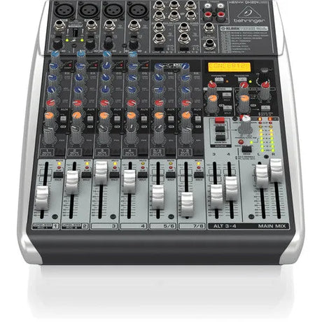 Behringer XENYX QX1204USB Premium Analog 12-Input Mixer with Multi-FX and USB/Audio Interface (Wireless Ready) - BHM Store