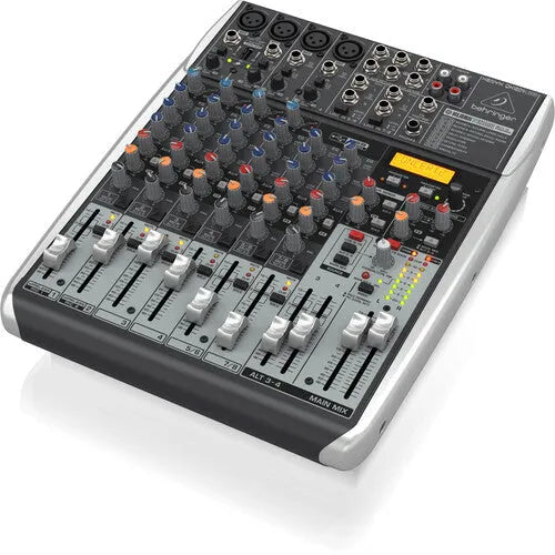 Behringer XENYX QX1204USB Premium Analog 12-Input Mixer with Multi-FX and USB/Audio Interface (Wireless Ready) - BHM Store