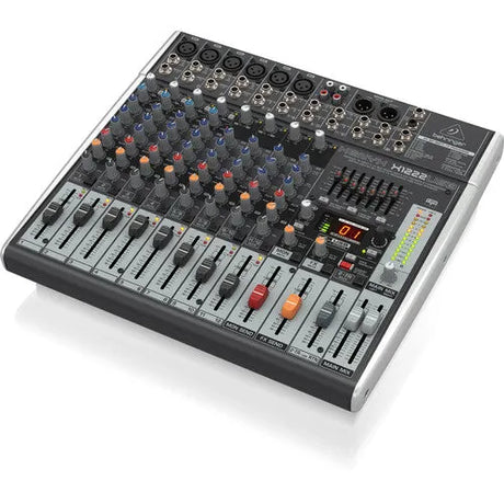 Behringer XENYX X1222USB Premium Analog 16-Input Mixer with Multi-FX and USB/Audio Interface - BHM Store