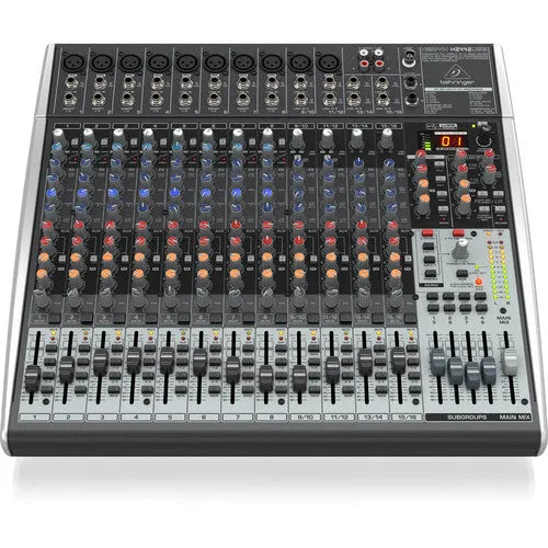 Behringer XENYX X2442USB Premium Analog 24-Input Mixer with Multi-FX and USB Audio Interface - BHM Store